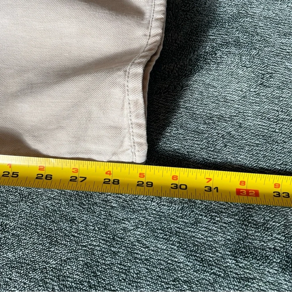 Avage Denim Beige Waterman Jeans Size 32 - Picture 9 of 12